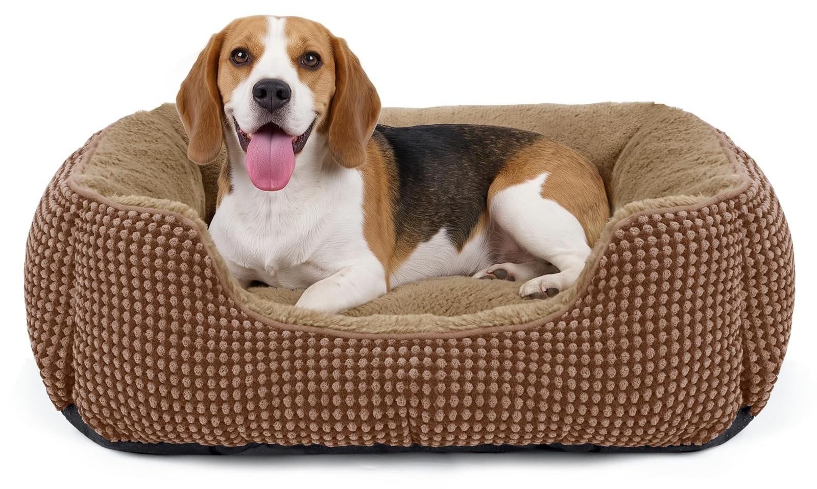 Merkloos Wasbaar Antislip Hondenbed voor Kleine en Middelgrote Honden