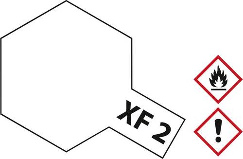 Tamiya Acrylfarbe Weiß (matt) XF-2 Glasbehälter 23ml