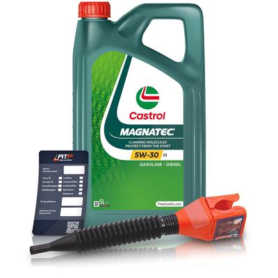 Castrol 5 L Magnatec 5W-30 C2+Anhänger+ [Hersteller-Nr. 15F6C4]