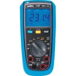 CHAU MTX203-Z - Multimeter MTX 203, digital 6000 Counts, TRMS, AC/DC, IP54
