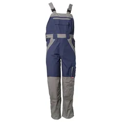 Latzhose "PLALINE" - 56 - marine/zink