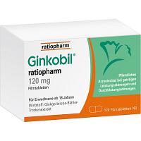 GINKOBIL ratiopharm 120 mg Filmtabletten 120 St
