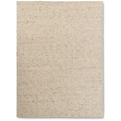 Paulig Teppiche Handwebteppich Nature 60 x 110 cm Schurwolle Beige Natur