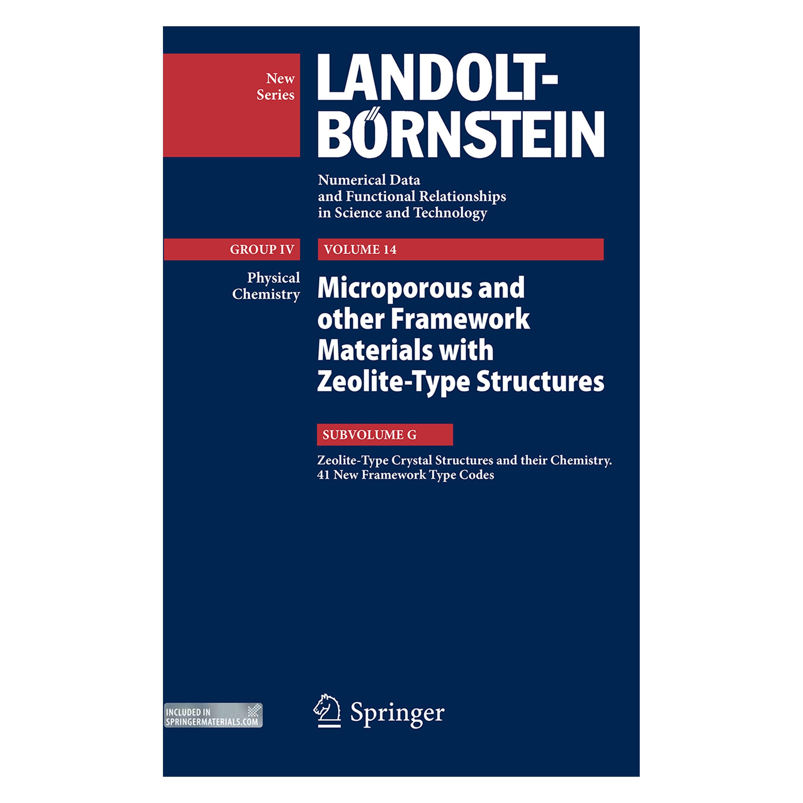 Springer Zeolite-Type Crystal Structures and their Chemistry. 41 New Framework Type Codes (Englisch, Hardcover, R. X. Fischer, W. H. Baur) (9783642414510)