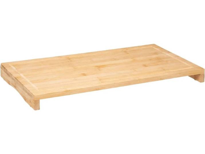 5Five snijplank rechthoek - 52 x 28 cm - van bamboe hout - Serveerplank - Broodplank