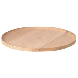 blomus Tablett Oku Ø 34 cm Holz Braun M (Medium)