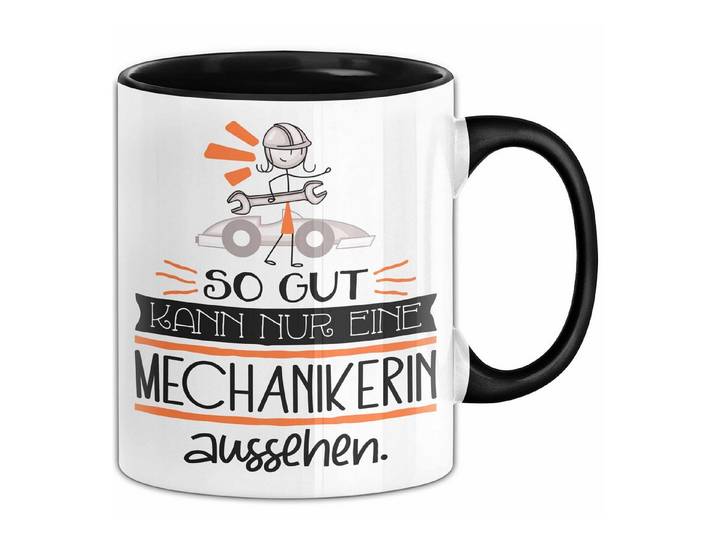 Trendation Tasse Mechanikerin Geschenk Tasse So Gut Kann Nur Eine Mechanikerin Ausseh