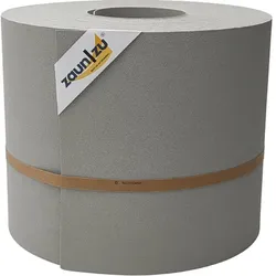 zaun zu® Sichtschutzstreifen Premium Maxi für Doppelstabmatten 24cm hoch Steingrau 50m