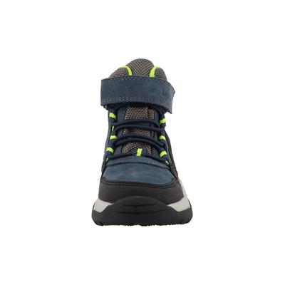Stiefel LURCHI "Lurchi Norman-TEX", Mädchen, Gr. 27, blau (dkpetrol), Leder, Schuhe Stiefel