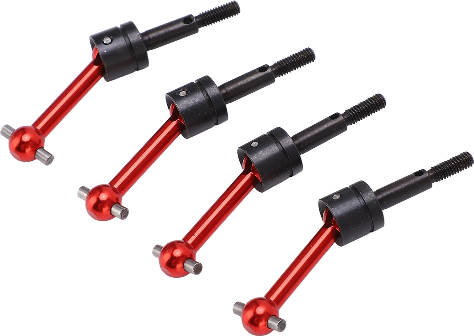 Cocosity Metalen CVD Aandrijfas voor Tamiya TT02 1/10 RC Auto