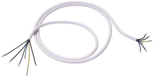 Bachmann Câble de raccordement cuisinière 1,5 m, blanc 119.270 (119.270)