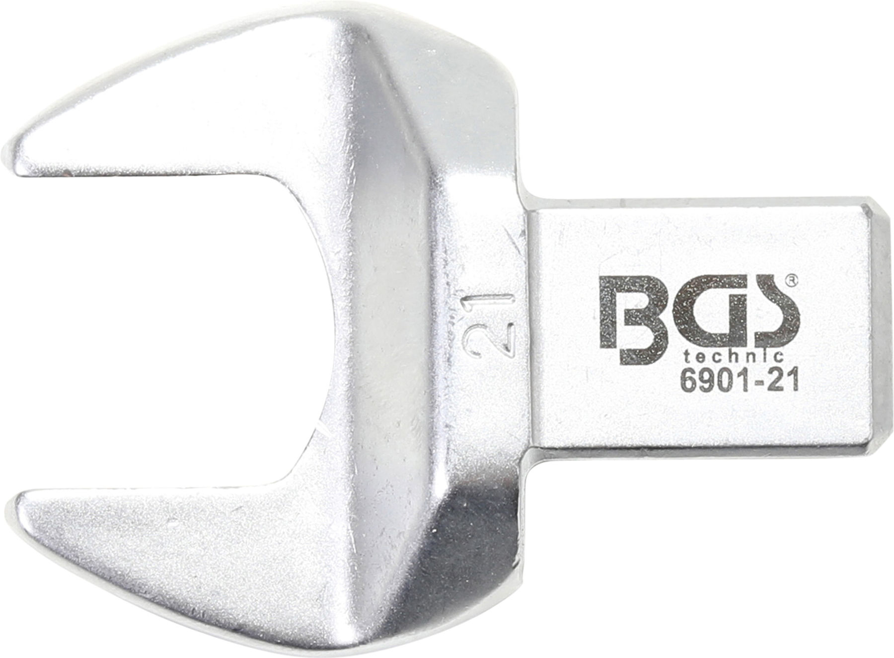 BGS Einsteck-Maulschlüssel 6901-21, 21 mm, Aufnahme 14 x 18 ; BGS technic)