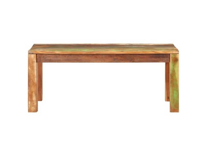 Couchtisch 110 x 55 x 40 cm Massivholz Wiederaufbau Rattan PE Glas Glasplatte,Leicht zu reinigen,PE-Rattan,Massivholz,110 kg pro Platz