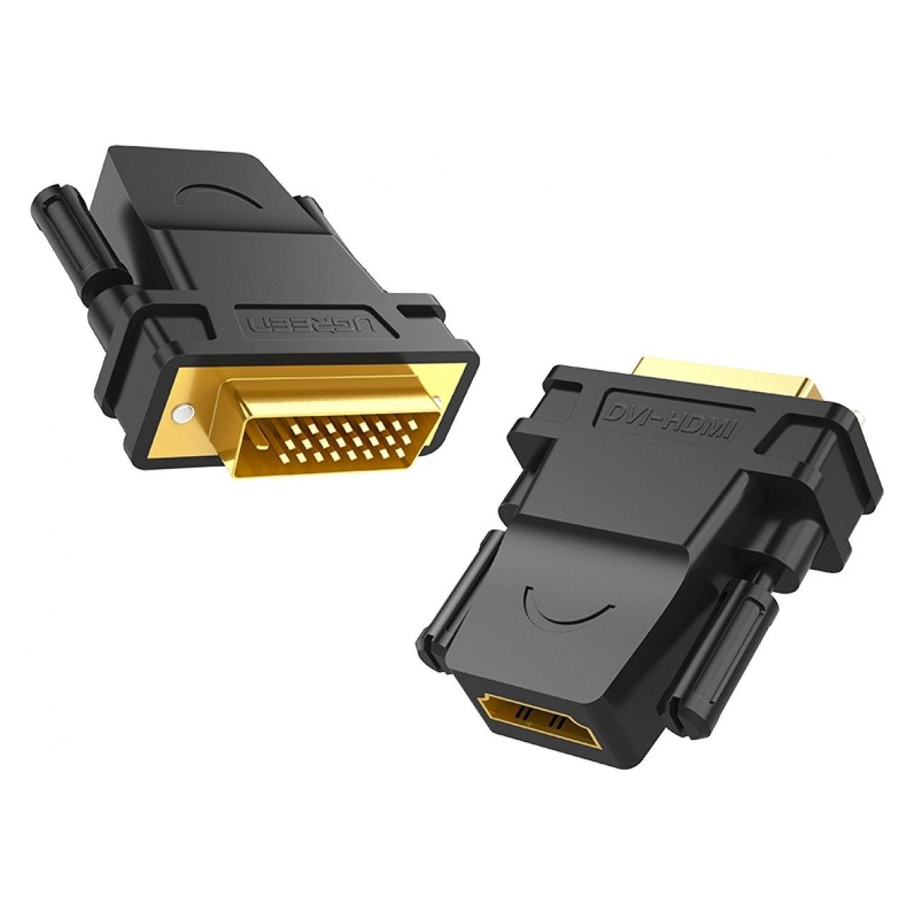 Ugreen HDMI / DVI Adapter HDMI-Buchse DVI-Stecker 24+1 pol (DVI, HDMI) (20124)