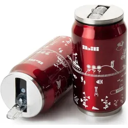 Ibili, Trinkflasche + Thermosflasche, (0.33 l)