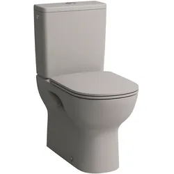Tiefspül-WC Kombination LUA 650x360x420 spülrandlos Abgang waagrecht oder senkrecht weißSpülkasten und WC-Sitz extra zu bestellen