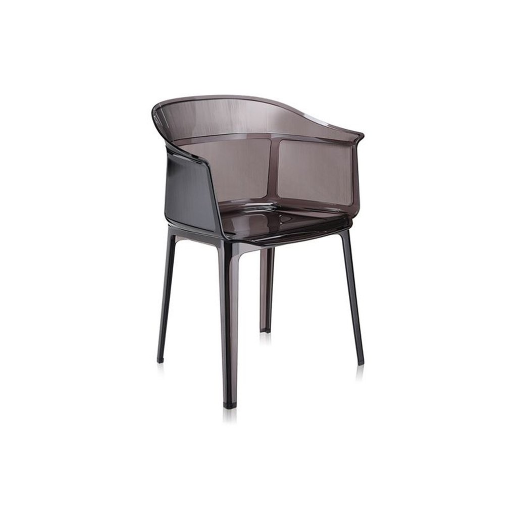 Kartell Papyrus Sessel (braun fumé transparent) braun fumé transparent 05830Z5