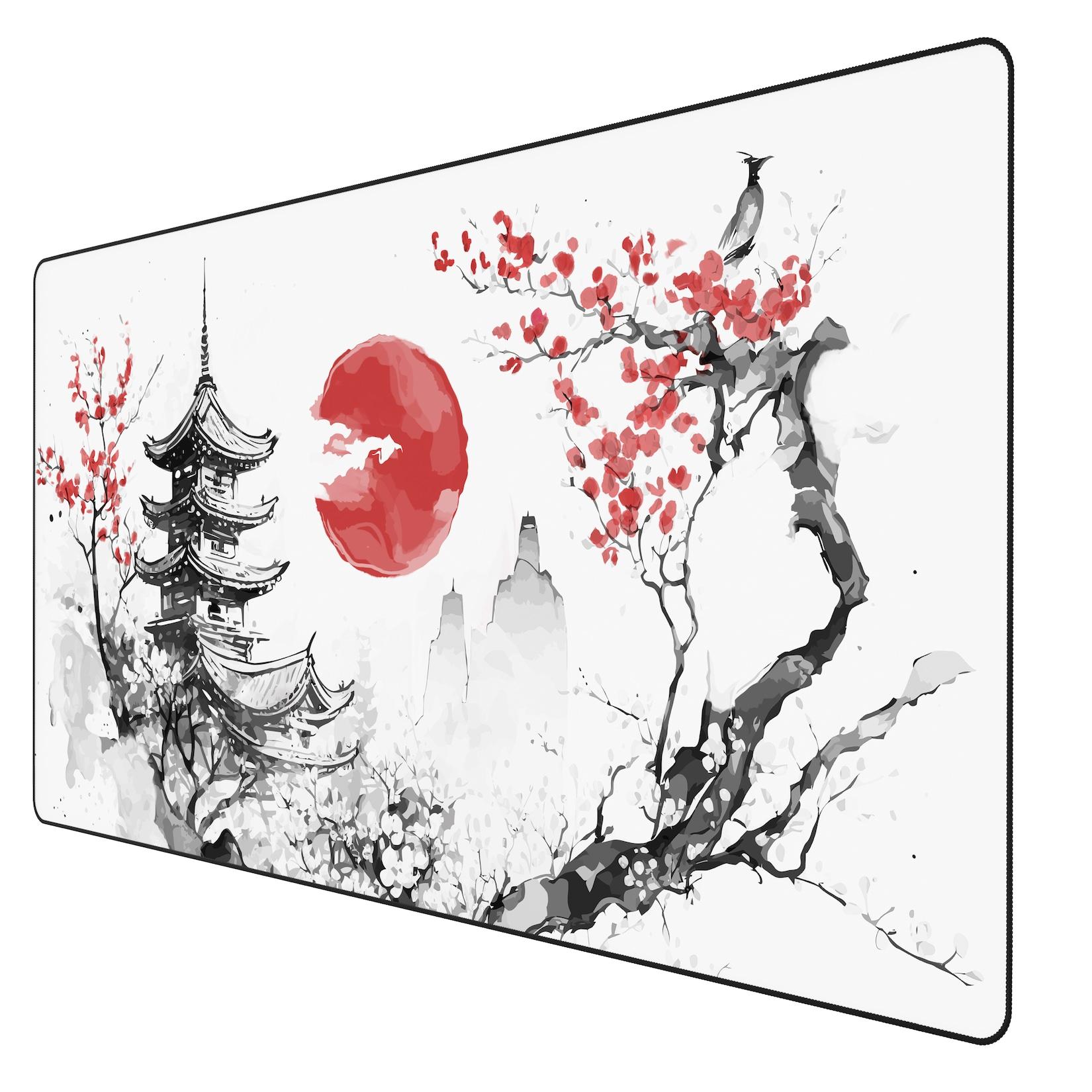 Titanwolf Gaming Mauspad XXXL Speed Mousepad 1200 x 600 x 3 mm, große Schreibtischauflage, rutschfest, abwaschbar, Geschwindigkeit & Präzision