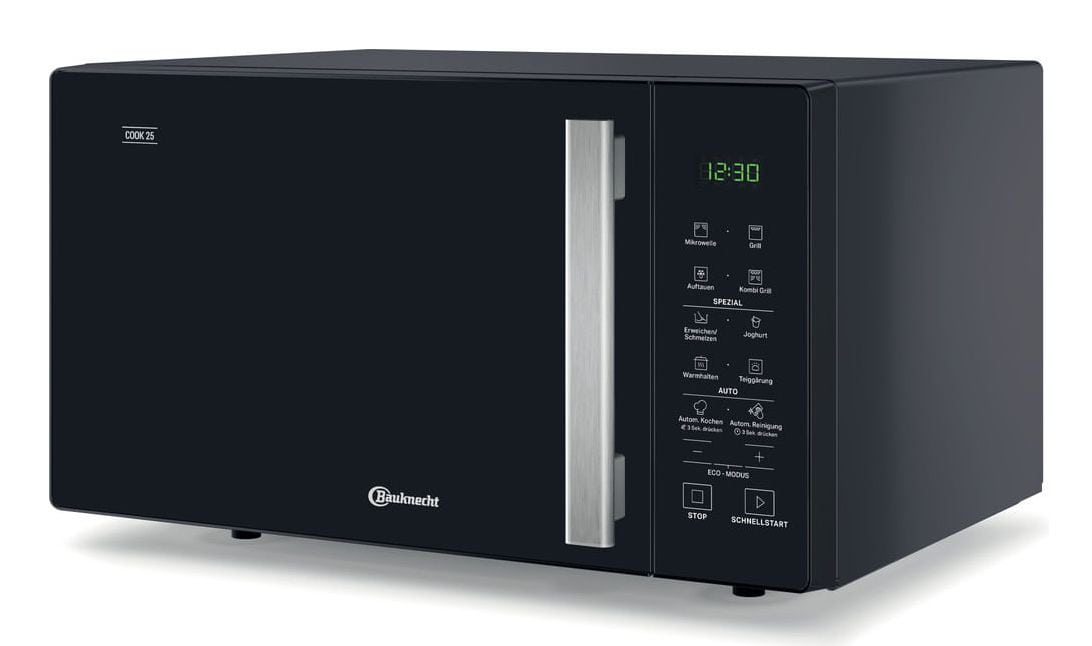 Bauknecht MWG253B Standgeräte Solo 900 W Größe: mittel Grill (Schwarz) 859991670360