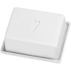Butterdose groß Herz 14,5 x 12cm