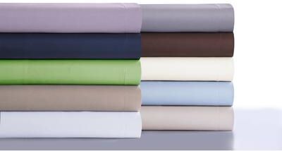 Tribeca Living 750 Thread Count Cotton Sateen Oversized Duvet Cover Set