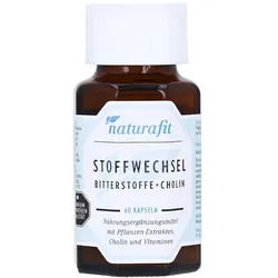 Naturafit Stoffwechsel Bitterstoffe+chol 60 St