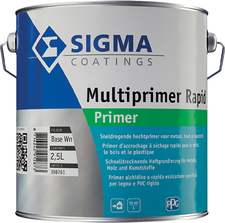 Fondo a rapida essicazione per legno Sigma Multiprimer Rapid