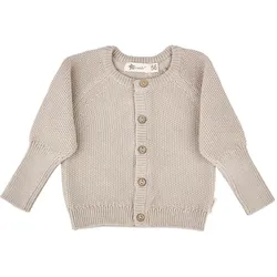 Tchibo - Sterntaler Baby-Strickjacke mit Struktur - Baby - Gr. 56 - braun