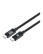 Conceptronic Kabel USB-C 4.0 -> C St/St 1.20m 5A 40Gbps sw Digital/Daten 1,2 m (ETTA04B12)