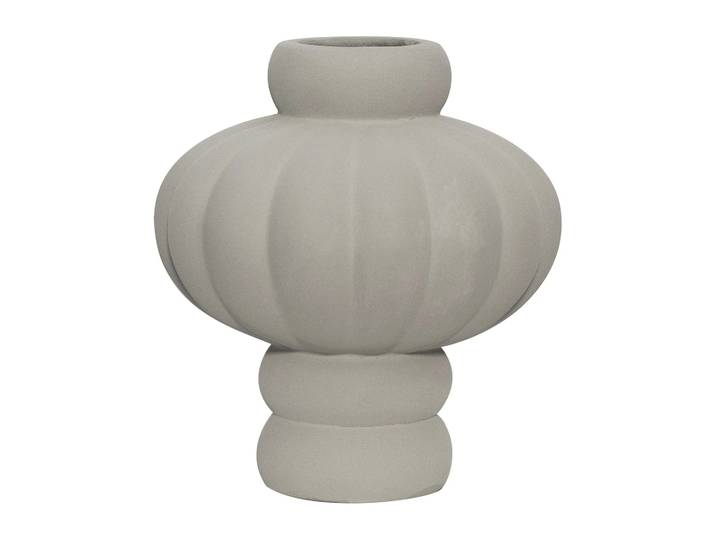 Louise Roe Vase Balloon 20cm Sanded Grey