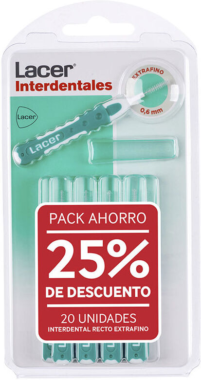 Lacer Interdentaires Droits extra fins #assortiment 2 x 10 unités