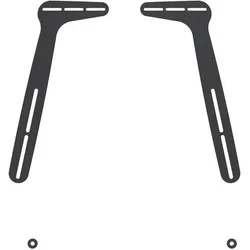 Purelink PureMounts Universelle Sound Bar Halterung (Wandmontage), Lautsprecher Ständer + Wandmontage, Schwarz