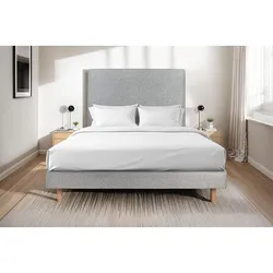 LATTENROST – Bouclé-Stoff– Bausatz zur Selbstmontage - 140x200 cm