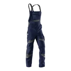 Latzhose "ACTIVIQ" - 102 - marine/schwarz