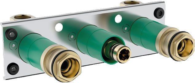 Hansgrohe Thermostat Universal ShowerTablet 600 2 Verbraucher Grundset, 13129180 13129180