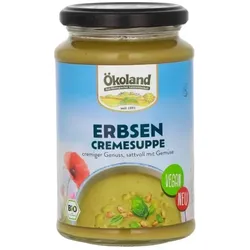 Ökoland Erbsen Cremesuppe vegan bio