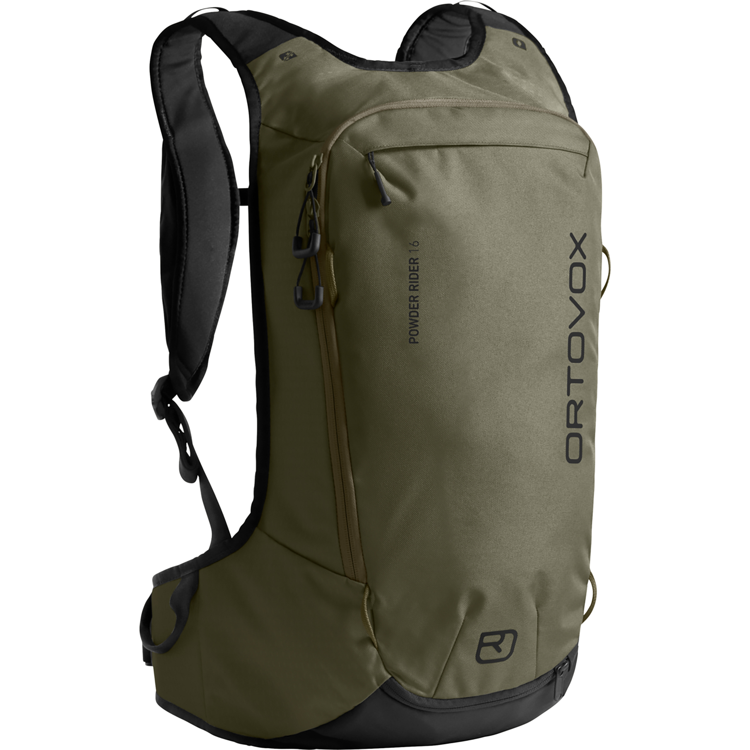 Ortovox Powder Rider 16 Skirucksäcke oliv Größe 16L Freeride