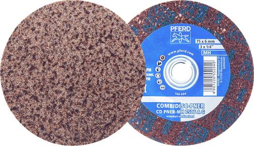 PFERD TOOLS 47700205PFERD COMBIDISC verpresste Vliesronde CD PNER Ø 75mm Mittelhart A Grob für Finish 75mm 25St.