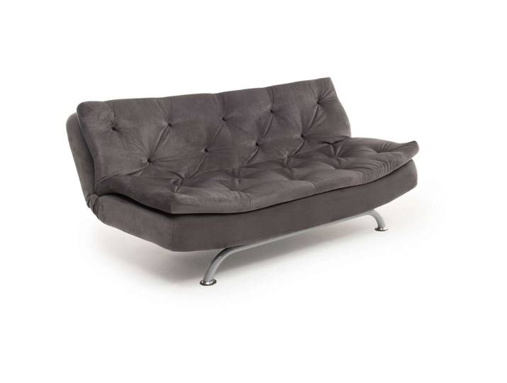 Bettsofa Rivo Grau Stoff B 185 T 98 cm - Bettsofa
