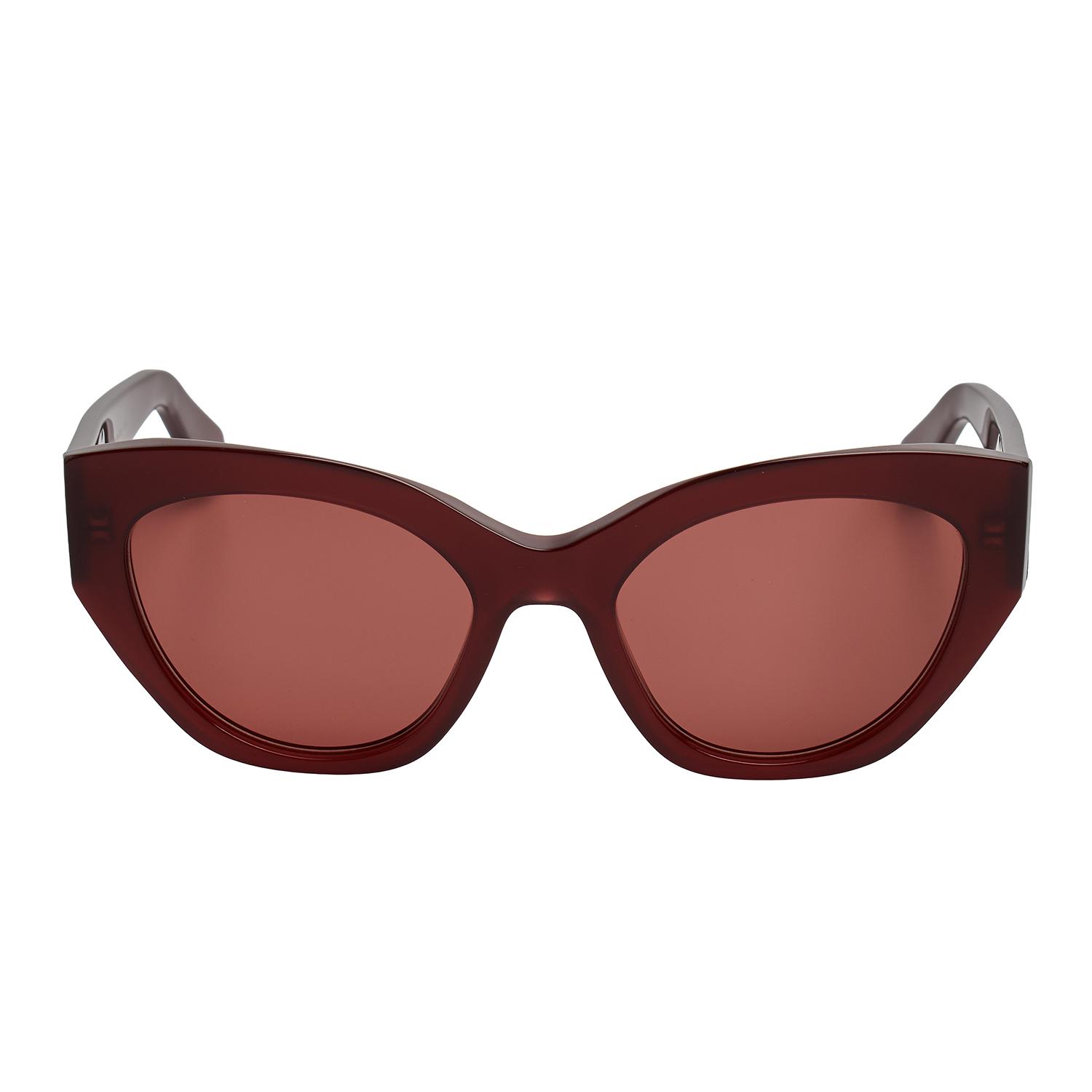 Dames Cat Eye Zonnebril in Acetaat SF1107S
