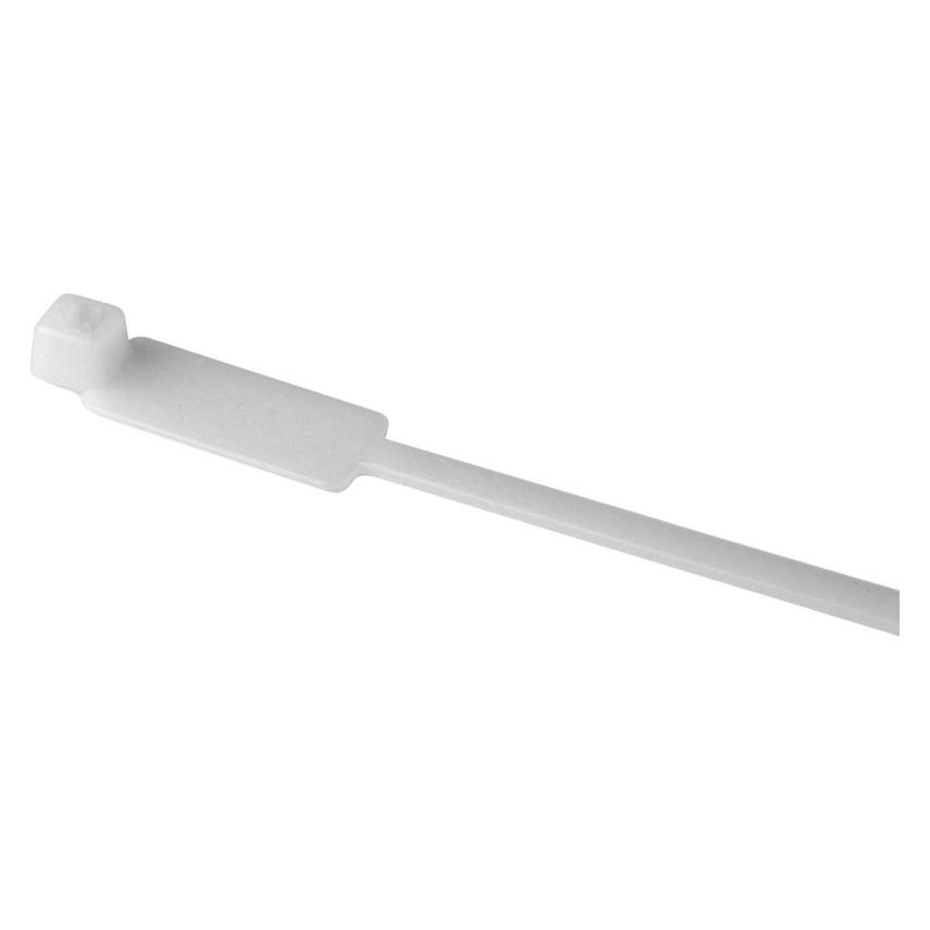 HellermannTyton Kabelmarkierer-Kabelbinder 28x12,5mm (Kunststoffkabelbinder, 203 mm, 100 Stk.) (IT50R)