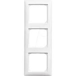 EL BJ 1723-914 - Abdeckrahmen balance® SI 3-fach, alpinweiß