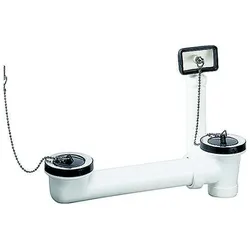 Dallmer Ab- und Überlauf-Set 024 U, 2 Ketten, 1 1/2", 110411 110411