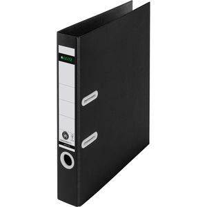 Leitz Ordner 1019-00-95 recycle, Recycling-Karton, A4, 5,5cm, schwarz