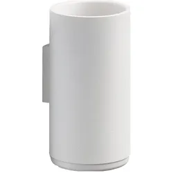 Zone Denmark, Zahnputzbecher, Zahnputzbecher Rim Weiss matt