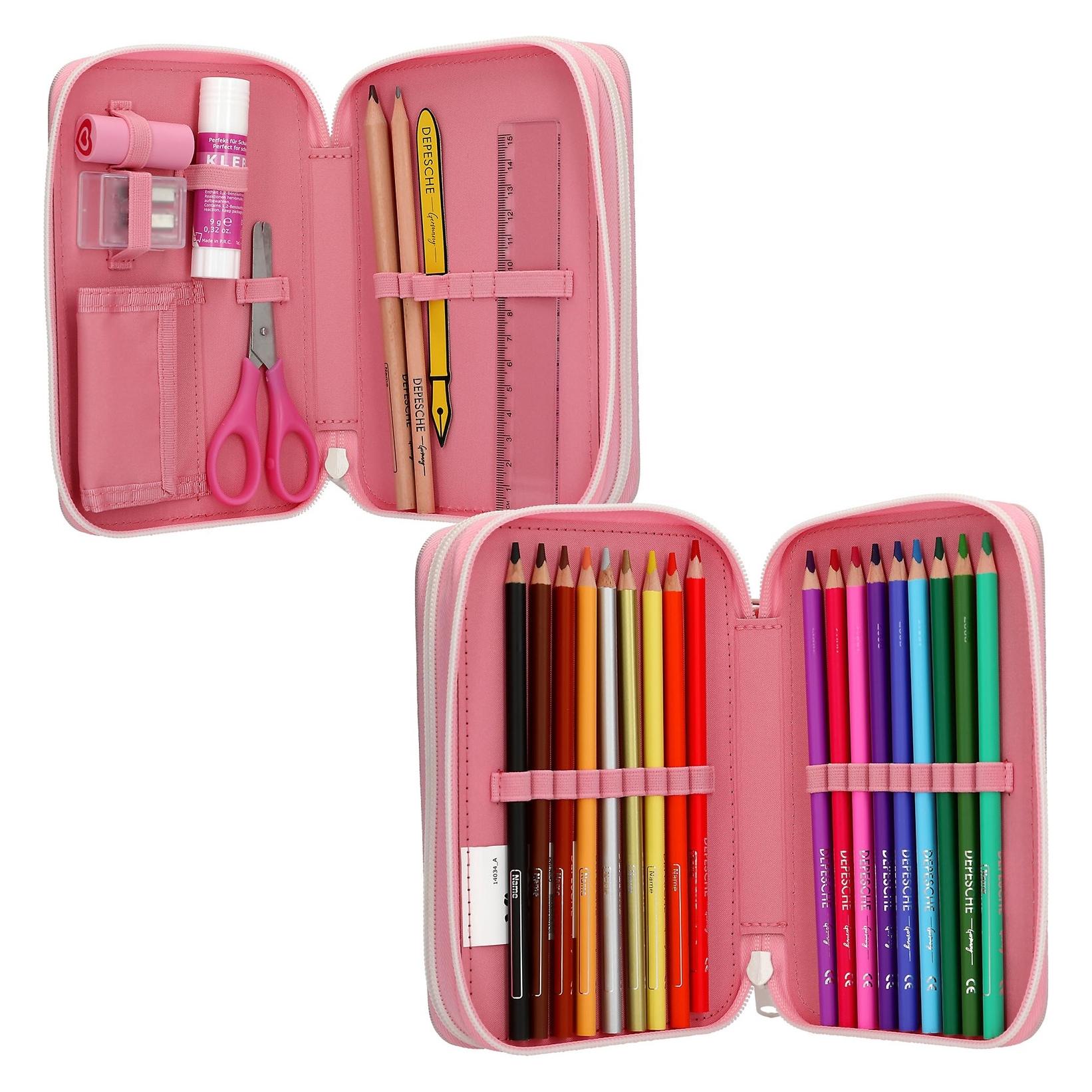 Ylvi & the Minimoomis Ylvi - Double Pencil Case - SUGAR POP (0414034)