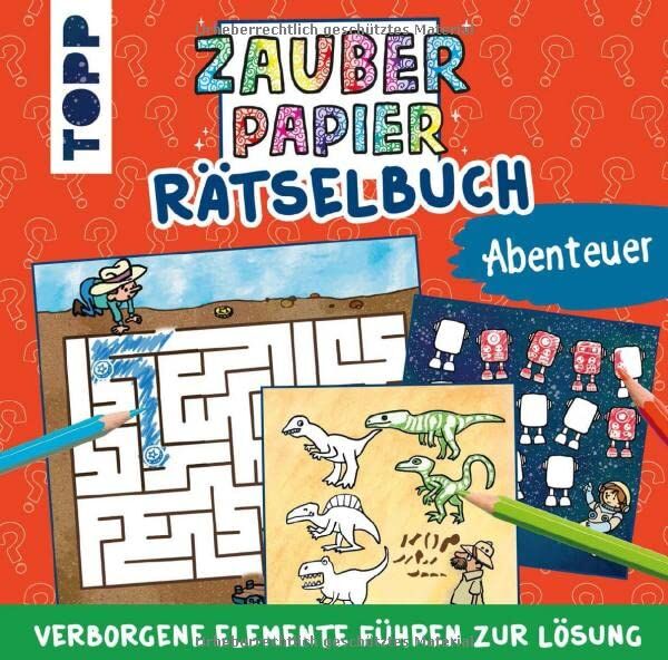 Norbert Pautner - Zauberpapier Rätselbuch Abenteuer: Rätselspaß mit Zaubereffekt - Preis vom 19.10.2026 19:33:35 h
