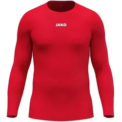 JAKO Herren Unterhemd Longsleeve Function, Größe M in Rot Rot