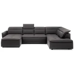 Wohnlandschaft Murillo Stoff Graphite