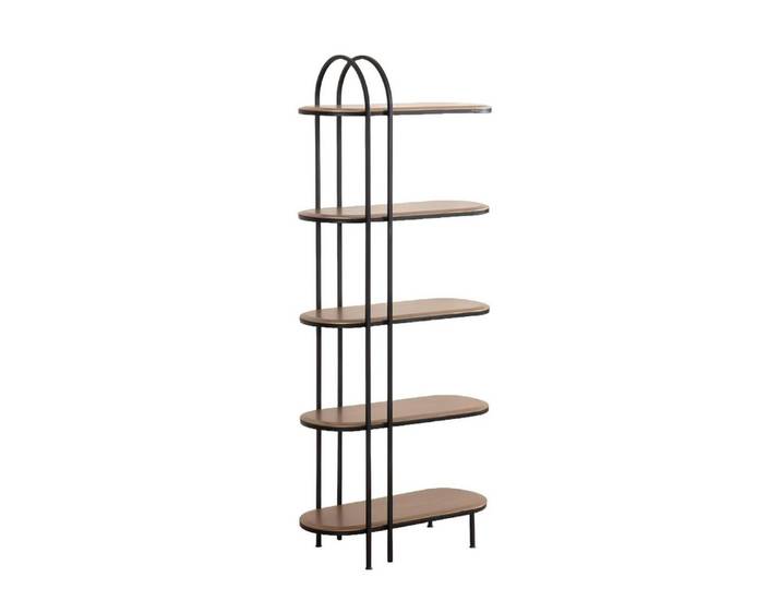 Xlmoebel Standregal Vielseitiges Holzregal in modernem Design für Bücher und Akten, Hergestellt in Europa